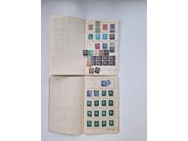 1900/1950(ca.), interessante Partie mit über 100 Briefen, dabei bessere, außerdem diverse alter Auswahlhefte, dabei teils Aus