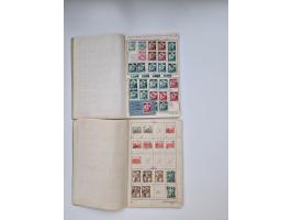 1900/1950(ca.), interessante Partie mit über 100 Briefen, dabei bessere, außerdem diverse alter Auswahlhefte, dabei teils Aus