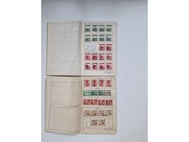 1900/1950(ca.), interessante Partie mit über 100 Briefen, dabei bessere, außerdem diverse alter Auswahlhefte, dabei teils Aus