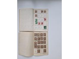 1900/1950(ca.), interessante Partie mit über 100 Briefen, dabei bessere, außerdem diverse alter Auswahlhefte, dabei teils Aus