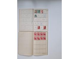 1900/1950(ca.), interessante Partie mit über 100 Briefen, dabei bessere, außerdem diverse alter Auswahlhefte, dabei teils Aus