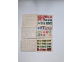 1900/1950(ca.), interessante Partie mit über 100 Briefen, dabei bessere, außerdem diverse alter Auswahlhefte, dabei teils Aus