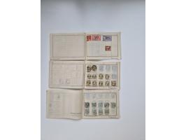 1900/1950(ca.), interessante Partie mit über 100 Briefen, dabei bessere, außerdem diverse alter Auswahlhefte, dabei teils Aus