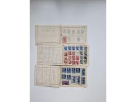 1900/1950(ca.), interessante Partie mit über 100 Briefen, dabei bessere, außerdem diverse alter Auswahlhefte, dabei teils Aus