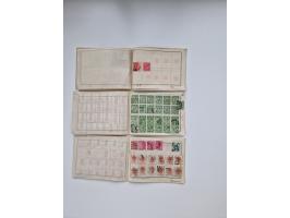 1900/1950(ca.), interessante Partie mit über 100 Briefen, dabei bessere, außerdem diverse alter Auswahlhefte, dabei teils Aus