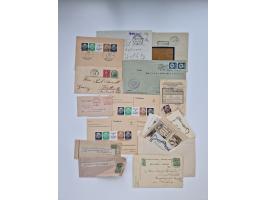 1900/1950(ca.), interessante Partie mit über 100 Briefen, dabei bessere, außerdem diverse alter Auswahlhefte, dabei teils Aus