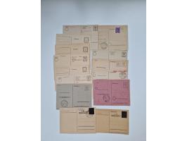 1900/1950(ca.), interessante Partie mit über 100 Briefen, dabei bessere, außerdem diverse alter Auswahlhefte, dabei teils Aus
