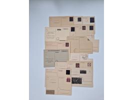 1900/1950(ca.), interessante Partie mit über 100 Briefen, dabei bessere, außerdem diverse alter Auswahlhefte, dabei teils Aus