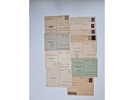1900/1950(ca.), interessante Partie mit über 100 Briefen, dabei bessere, außerdem diverse alter Auswahlhefte, dabei teils Aus