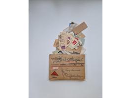 1900/1950(ca.), interessante Partie mit über 100 Briefen, dabei bessere, außerdem diverse alter Auswahlhefte, dabei teils Aus