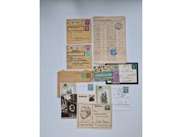 1900/1950(ca.), interessante Partie mit über 100 Briefen, dabei bessere, außerdem diverse alter Auswahlhefte, dabei teils Aus