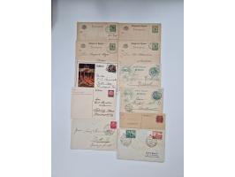 1900/1950(ca.), interessante Partie mit über 100 Briefen, dabei bessere, außerdem diverse alter Auswahlhefte, dabei teils Aus