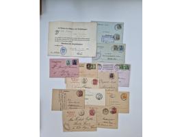 1900/1950(ca.), interessante Partie mit über 100 Briefen, dabei bessere, außerdem diverse alter Auswahlhefte, dabei teils Aus