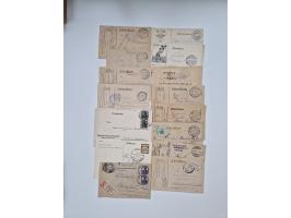 1900/1950(ca.), interessante Partie mit über 100 Briefen, dabei bessere, außerdem diverse alter Auswahlhefte, dabei teils Aus