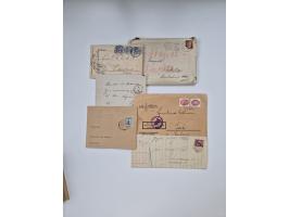 1900/1950(ca.), interessante Partie mit über 100 Briefen, dabei bessere, außerdem diverse alter Auswahlhefte, dabei teils Aus