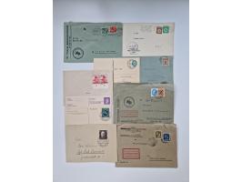 1900/1950(ca.), interessante Partie mit über 100 Briefen, dabei bessere, außerdem diverse alter Auswahlhefte, dabei teils Aus