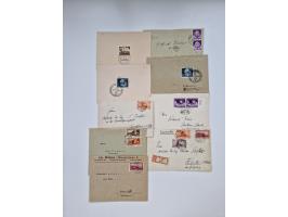 1900/1950(ca.), interessante Partie mit über 100 Briefen, dabei bessere, außerdem diverse alter Auswahlhefte, dabei teils Aus