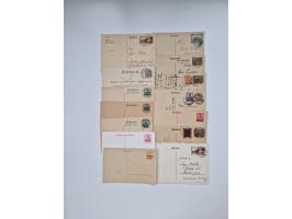 1900/1950(ca.), interessante Partie mit über 100 Briefen, dabei bessere, außerdem diverse alter Auswahlhefte, dabei teils Aus