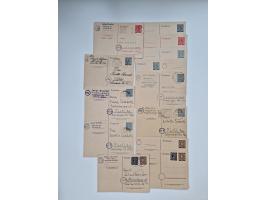 1900/1950(ca.), interessante Partie mit über 100 Briefen, dabei bessere, außerdem diverse alter Auswahlhefte, dabei teils Aus