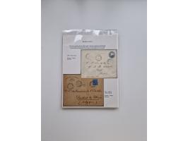 1812/1936, 58 covers and cards, some better frankings and usages throughout, noted a fine section of French Colonies and mari