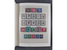 1948/90, postfrische, in den Hauptnummern augendscheinlich komplette Sammlung, Aufdruckwerte sign. und Block 1 mit Fotoattest