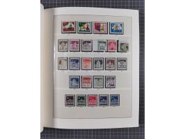 1948/90, postfrische, in den Hauptnummern augendscheinlich komplette Sammlung, Aufdruckwerte sign. und Block 1 mit Fotoattest