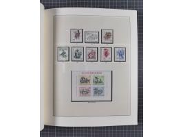 1948/90, postfrische, in den Hauptnummern augendscheinlich komplette Sammlung, Aufdruckwerte sign. und Block 1 mit Fotoattest