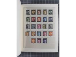 1948/90, postfrische, in den Hauptnummern augendscheinlich komplette Sammlung, Aufdruckwerte sign. und Block 1 mit Fotoattest