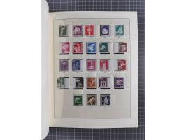 1948/90, postfrische, in den Hauptnummern augendscheinlich komplette Sammlung, Aufdruckwerte sign. und Block 1 mit Fotoattest