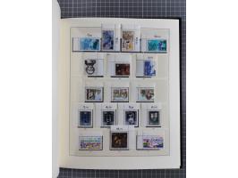 1948/90, postfrische, in den Hauptnummern augendscheinlich komplette Sammlung, Aufdruckwerte sign. und Block 1 mit Fotoattest