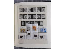 1948/90, postfrische, in den Hauptnummern augendscheinlich komplette Sammlung, Aufdruckwerte sign. und Block 1 mit Fotoattest