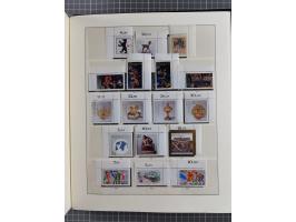 1948/90, postfrische, in den Hauptnummern augendscheinlich komplette Sammlung, Aufdruckwerte sign. und Block 1 mit Fotoattest