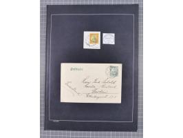 1898/1914 (ca.), Abong-Mbang bis Viktoria, interessante gestempelte Sammlung mit 31 Briefen und Karten mit besseren Stempeln 