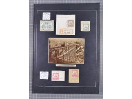 1898/1914 (ca.), Abong-Mbang bis Viktoria, interessante gestempelte Sammlung mit 31 Briefen und Karten mit besseren Stempeln 