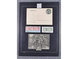 1898/1914 (ca.), Abong-Mbang bis Viktoria, interessante gestempelte Sammlung mit 31 Briefen und Karten mit besseren Stempeln 