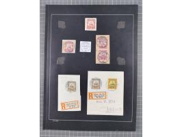 1898/1914 (ca.), Abong-Mbang bis Viktoria, interessante gestempelte Sammlung mit 31 Briefen und Karten mit besseren Stempeln 