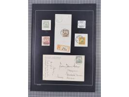 1898/1914 (ca.), Abong-Mbang bis Viktoria, interessante gestempelte Sammlung mit 31 Briefen und Karten mit besseren Stempeln 