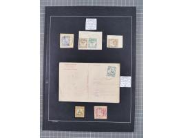 1898/1914 (ca.), Abong-Mbang bis Viktoria, interessante gestempelte Sammlung mit 31 Briefen und Karten mit besseren Stempeln 