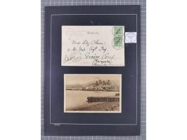 1898/1914 (ca.), Abong-Mbang bis Viktoria, interessante gestempelte Sammlung mit 31 Briefen und Karten mit besseren Stempeln 