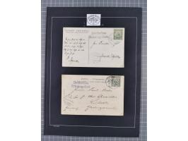 1898/1914 (ca.), Abong-Mbang bis Viktoria, interessante gestempelte Sammlung mit 31 Briefen und Karten mit besseren Stempeln 