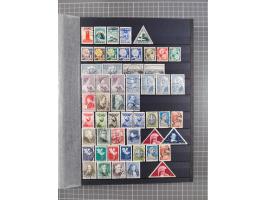 1852/1980, in the beginning used and from 1940 also mint never hinged collection stock, incl. better early issues, Mi.-Nr. 1-