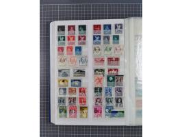 1852/1980, in the beginning used and from 1940 also mint never hinged collection stock, incl. better early issues, Mi.-Nr. 1-