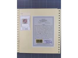 1850/67, gestempelte Sammlung inkl. 14 Briefen und Ganzsachen mit Farben, Paaren, schönen Briefstücken und weiteren Besonderh