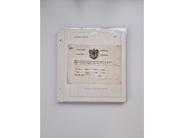 ITALIEN: 1631/1866, Sammlung mit 90 Briefen und Dokumenten mit Gesundheitsbescheinigungen und -ausweisen zu verschiedenen Epi