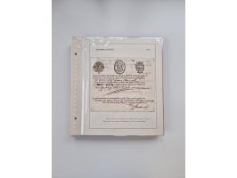 ITALIEN: 1631/1866, Sammlung mit 90 Briefen und Dokumenten mit Gesundheitsbescheinigungen und -ausweisen zu verschiedenen Epi