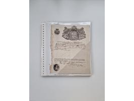 ITALIEN: 1631/1866, Sammlung mit 90 Briefen und Dokumenten mit Gesundheitsbescheinigungen und -ausweisen zu verschiedenen Epi