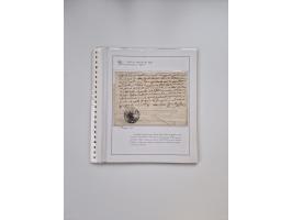 ITALIEN: 1631/1866, Sammlung mit 90 Briefen und Dokumenten mit Gesundheitsbescheinigungen und -ausweisen zu verschiedenen Epi