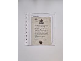 ITALIEN: 1631/1866, Sammlung mit 90 Briefen und Dokumenten mit Gesundheitsbescheinigungen und -ausweisen zu verschiedenen Epi