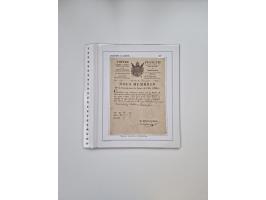 ITALIEN: 1631/1866, Sammlung mit 90 Briefen und Dokumenten mit Gesundheitsbescheinigungen und -ausweisen zu verschiedenen Epi