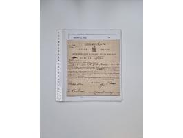 ITALIEN: 1631/1866, Sammlung mit 90 Briefen und Dokumenten mit Gesundheitsbescheinigungen und -ausweisen zu verschiedenen Epi